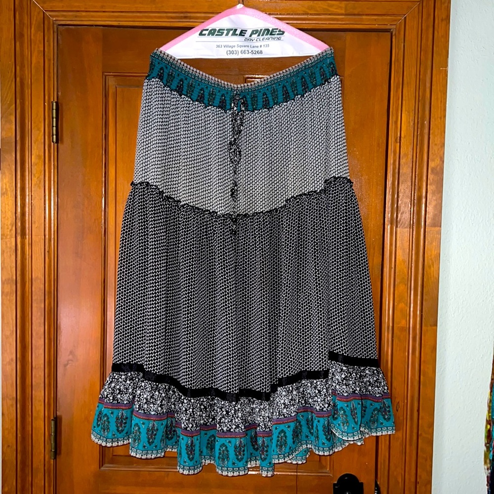 Stretchy maxi skirt